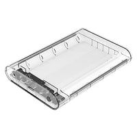3.5-inch Transparent USB 3.0 External Hard Drive Enclosure | 3139U3