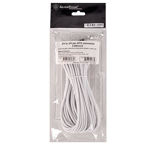 SILVERSTONE MB 24P POWER EXTEND CABLE-WT