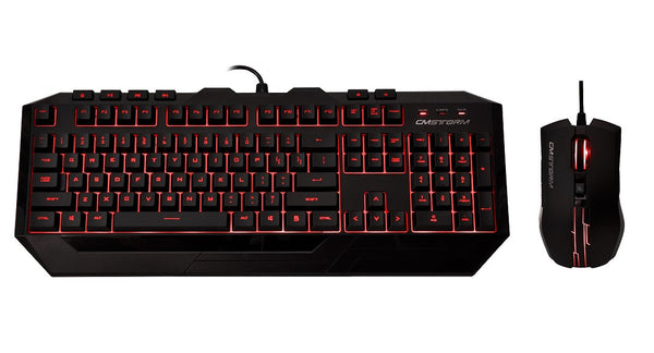 Cm Storm Devastator Kb/Mouse Combo Red Led