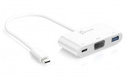 J5CREATE USB Type-C to VGA/USB3.0 w/charging