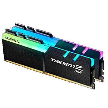 G.Skill F4-3200C16D-16GTZR Trident Z RGB DDR4-3200MHz CL16-18-18-38 1.35V 16GB (2x8GB) Ram Memory Kit