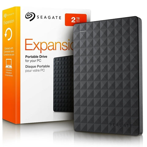 Seagate® Expansion Portable Drive 2TB BLACK STEA2000400