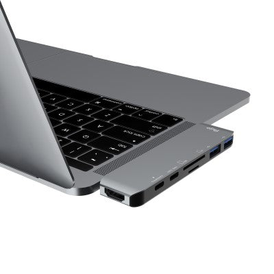 Flujo CH-32 USB C Multi-Function Adapter MacBook Pro 13/15”- Grey