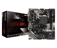 A320M-HDV R4.0 AMD AM4 Socket mATX Motherboard