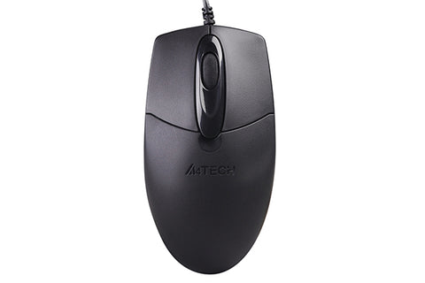 OP-720 USB Wired Optical Mouse - Black