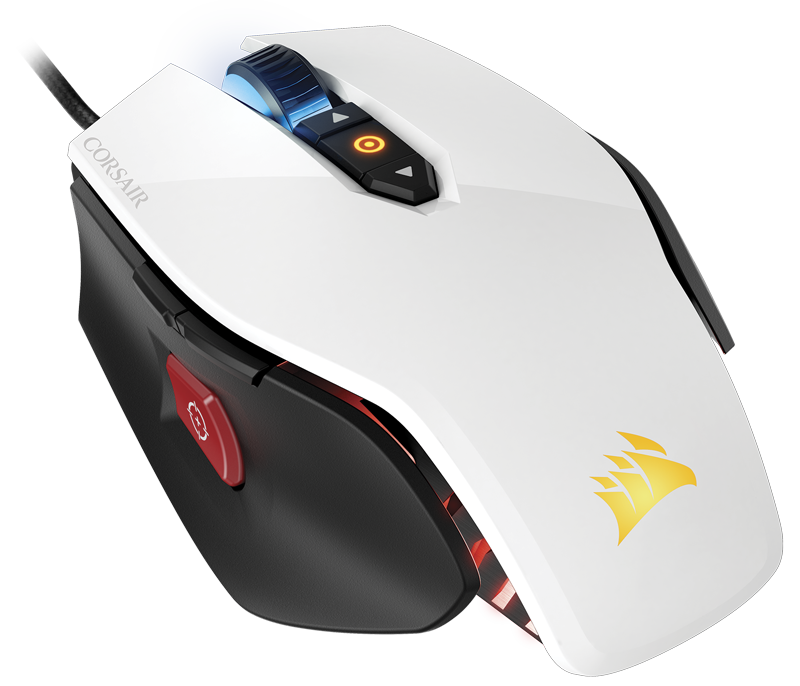 Corsair M65 Pro RGB FPS Gaming Mouse - White (AP)