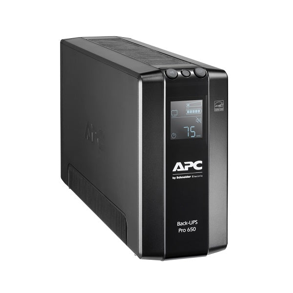 APC BR650MI Back-UPS Pro 650VA | 230V | AVR | LCD | 6 IEC outlets