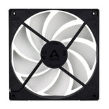 F14 4-Pin 14cm PWM Casing Fan - White w/Black Frame