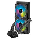 Liquid Freezer II-240mm ARGB Multi Compatible All-in-One CPU Water Cooler - Black