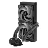 Liquid Freezer II-240mm ARGB Multi Compatible All-in-One CPU Water Cooler - Black