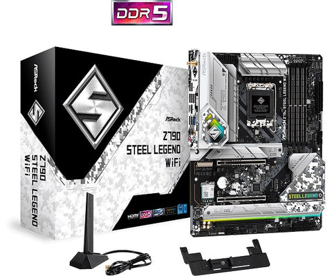 ASRock Z790 STEEL LEGEND WIFI DDR5 Intel Socket LGA1700 ATX Motherboard