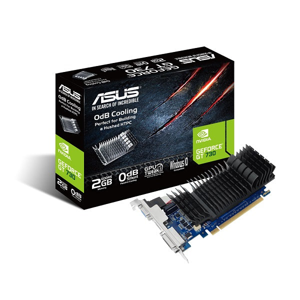 ASUS GeForce GT 730 2GB GDDR5 Low Profile Graphics Card