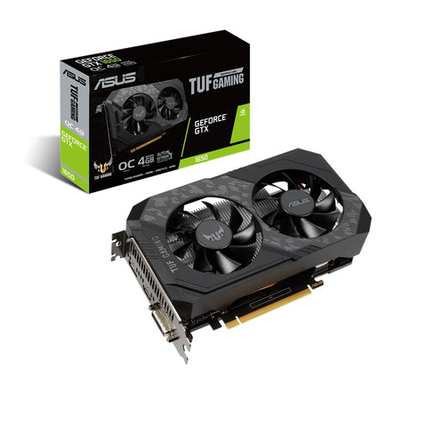 ASUS TUF Gaming GeForce GTX 1650 OC Edition 4GB GDDR6 Graphics Card