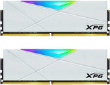 Adata XPG DDR4 D50 32GB(16GBx2) DDR4-3600 RGB RAM Memory Kit - White