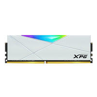 Adata XPG Spectrix D50 DDR4 RGB RAM Memory Kit | 32GB (16GBx2) | 3200MHz CL16 - Black | White
