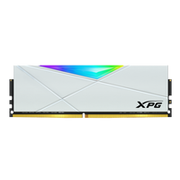 Adata XPG Spectrix D50 DDR4 RGB RAM Memory Kit | 32GB (16GBx2) | 3200MHz CL16 - Black | White