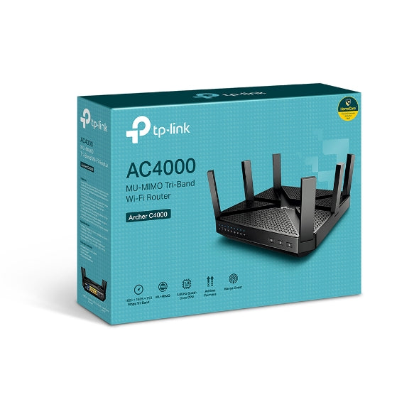 Archer C4000  AC4000 MU-MIMO Tri-Band Wi-Fi Router
