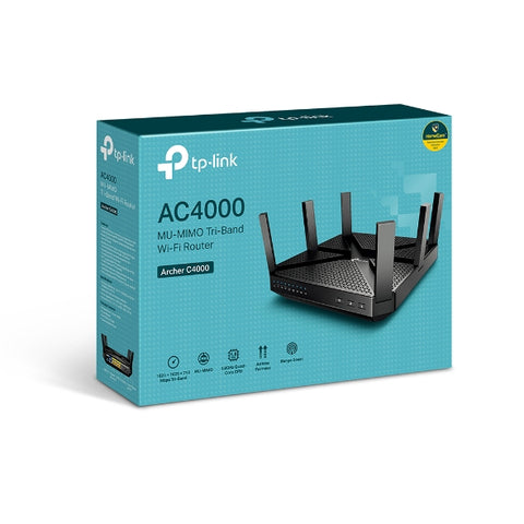 Archer C4000  AC4000 MU-MIMO Tri-Band Wi-Fi Router