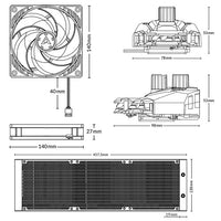 Liquid Freezer II All-In-One CPU Water Cooler - 420mm