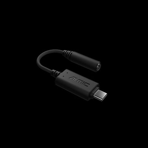 AI Noise-Canceling Mic Adapter | USB-C Male to 3.5 mm Female