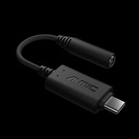 AI Noise-Canceling Mic Adapter | USB-C Male to 3.5 mm Female