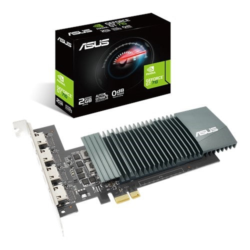 GT 710 2GB GDDR5 Graphic Card with 4*HDMI Ports Support upto 4 Monitors