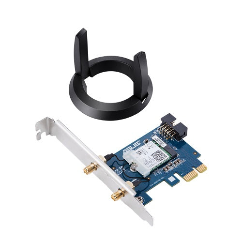 Asus PCE-AC58BT AC2100 Dual-Band PCIe 160MHz Wi-Fi + Bluetooth Adapter