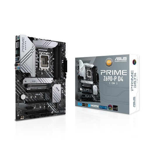 Asus PRIME Z690-P D4-CSM DDR4 ATX Motherboard for LGA 1700 12th Gen Intel Processors