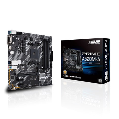 Asus Prime A520M-A/CSM AM4 mATX Motherboard