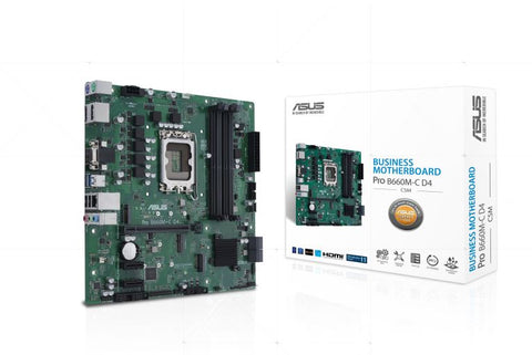 Asus Pro B660M-C D4-CSM mATX Motherboard for LGA 1700 12th Gen Intel Processors