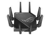 Asus ROG Rapture GT-AX11000 Pro Tri-Band WiFi 6 Gaming Router w/2.5G Port, 10G Port, Network Security and AiMesh support