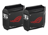 Asus ROG Rapture GT6 AX10000 WiFi 6 Tri-Band Mesh w/2.5Gbps Port - 2 Pack - Black