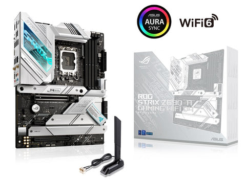 ROG STRIX Z690-A GAMING WIFI DDR4 ATX Motherboard for LGA 1700 12th Gen Intel Processors