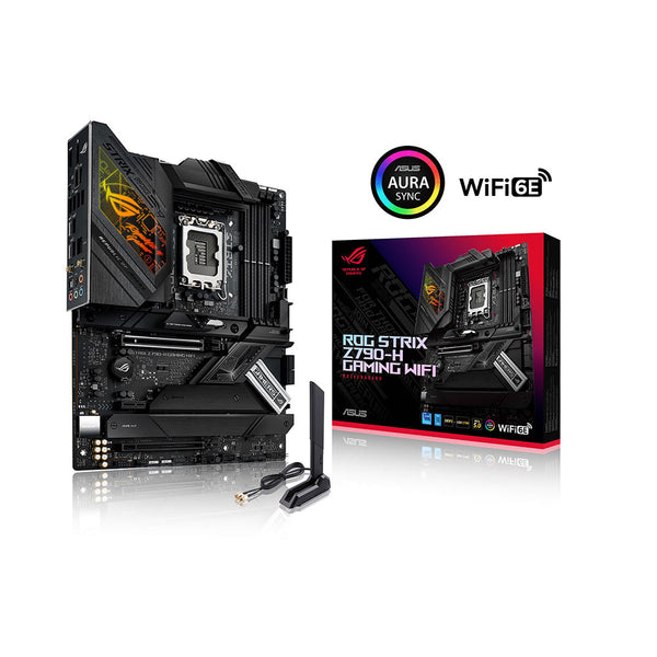 Asus ROG STRIX Z790-H Gaming WiFi DDR5 LGA1700 ATX Motherboard for 13th & 12th Gen Intel Processors