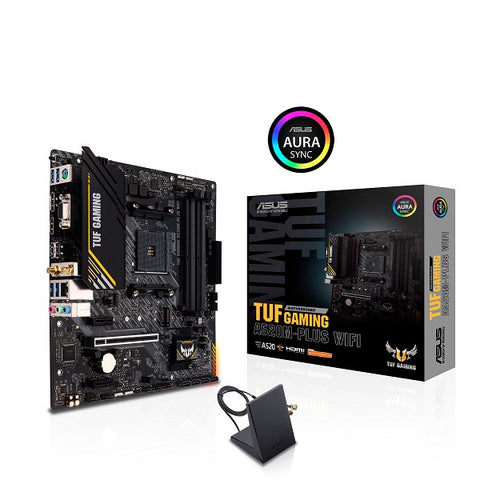 TUF Gaming A520M-Plus WiFi AMD A520 Ryzen AM4 mATX Motherboard