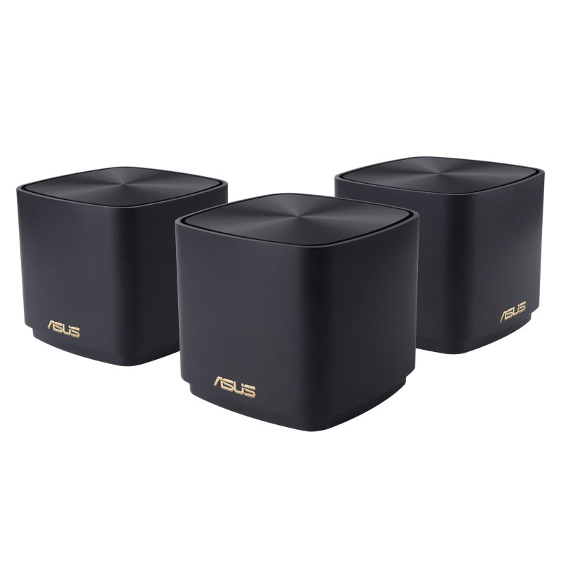 Asus ZenWiFi XD4S AX1800 WiFi 6 Whole-Home AiMesh - Black - 3 Pack