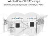 ZenWifi AC CT8 AC3000 Tri-Band Mesh WiFi Router System - 2 Pack