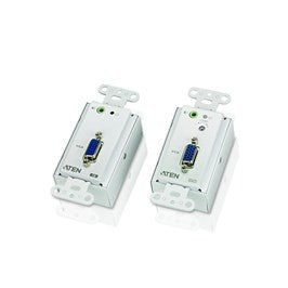 Aten VE156 VGA Over Cat 5 Extender Wallplate, up to 1920 x 1200 @60Hz (30 m), 1280 x1024 @ 60Hz (150m)