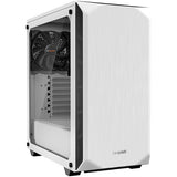 Pure Base 500 ATX Case with TG Side Panel, 2x14cm Pure Wings Fans | Black | White | Grey