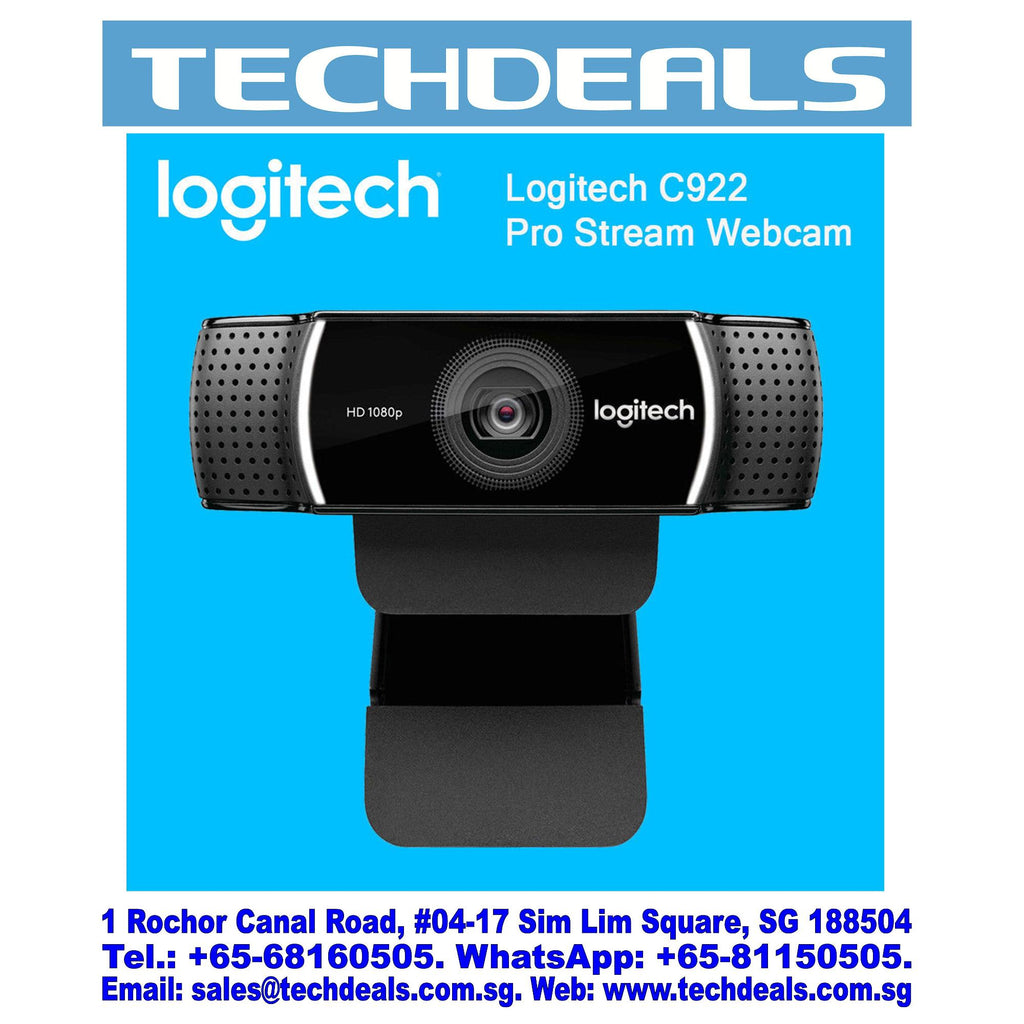 LOGITECH C922 PRO STREAM FULL HD WEBCAM (1Y)