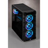 iCUE 465X RGB Tempered Glass Mid-Tower ATX Smart Case - Black / White