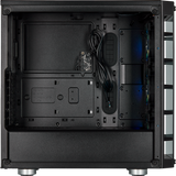 iCUE 465X RGB Tempered Glass Mid-Tower ATX Smart Case - Black / White