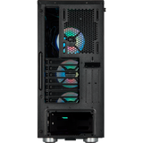 iCUE 465X RGB Tempered Glass Mid-Tower ATX Smart Case - Black / White