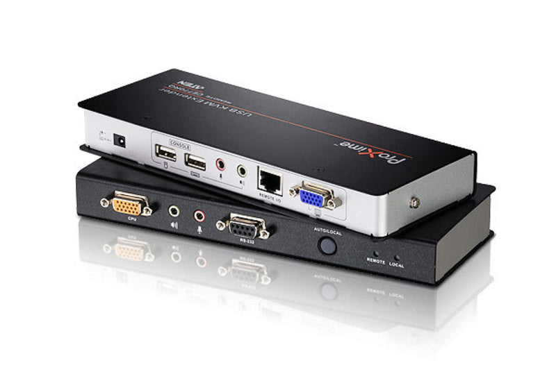 Aten CE770 USB KVM Extender. Audio & Serial enabled. De-skew. Support PC, SUN, Mac. 1920x1200 (150m),  1280x1024@60Hz (300m)