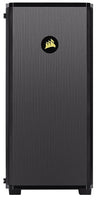 Carbide Series 175R RGB Tempered Glass Gaming Case - Black