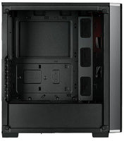 Carbide Series 175R RGB Tempered Glass Gaming Case - Black