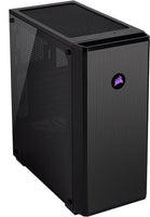 Carbide Series 175R RGB Tempered Glass Gaming Case - Black
