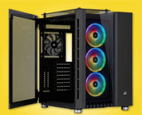 Crystal Series 680X RGB High Airflow Tempered Glass ATX Smart Case -Black