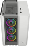 Crystal Series 680X RGB High Airflow Tempered Glass ATX Smart Case -White