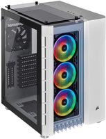 Crystal Series 680X RGB High Airflow Tempered Glass ATX Smart Case -White